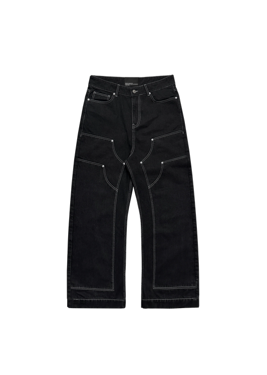 BAGGY OG DENIM in BLACK